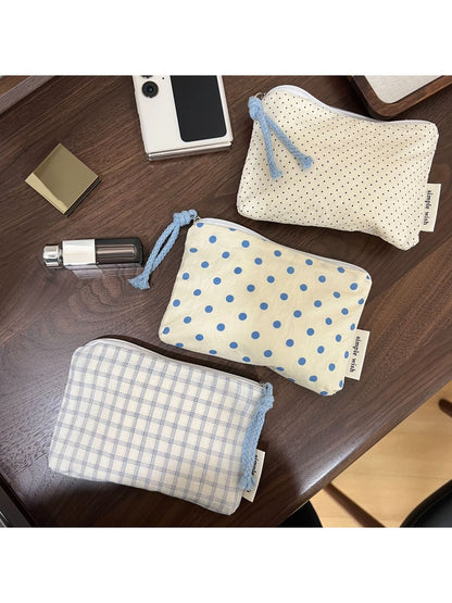 Cosbai - Vintage Pattern Zipper Coin Purse