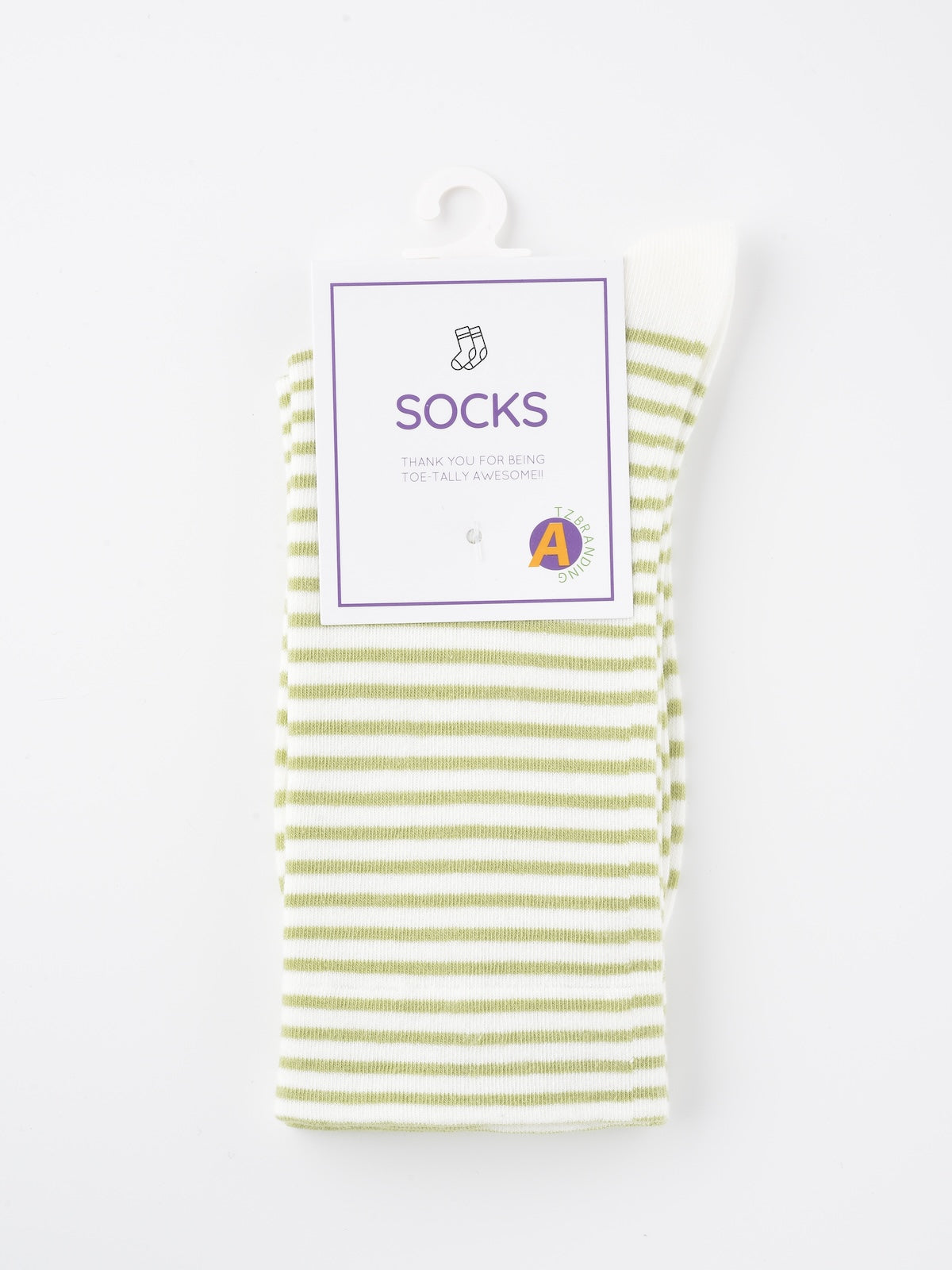 Rufia - Colorful Striped Mid-Calf Socks