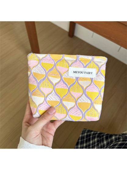 Cosbai Retro Pattern Makeup Pouch product image
