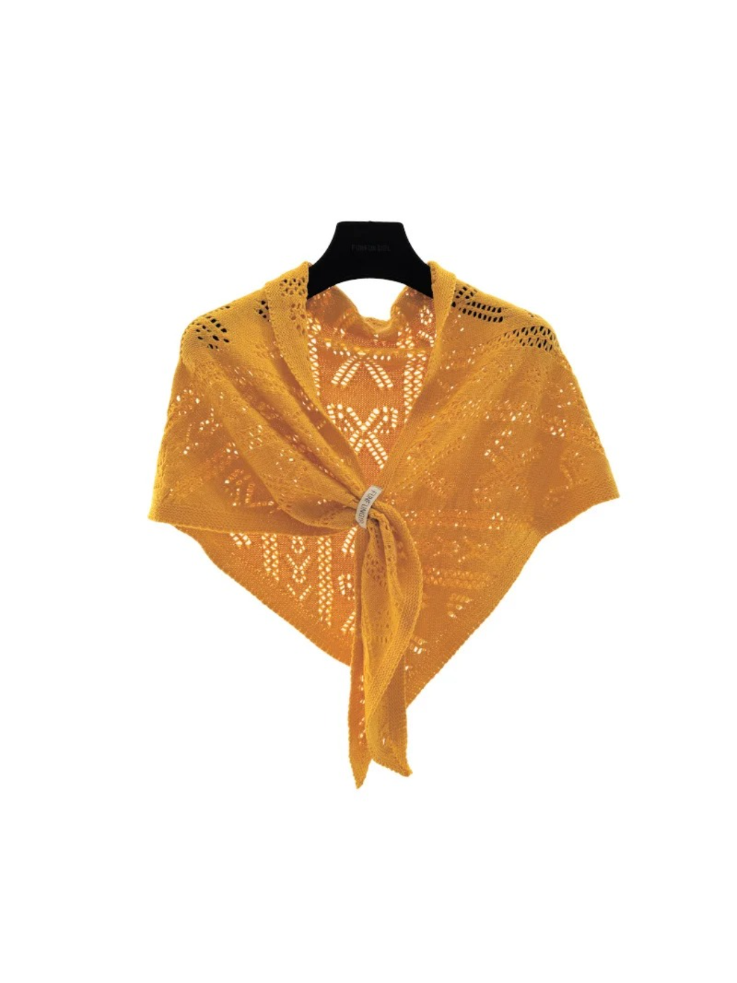 Scarvii - Textured Crochet Triangle Wrap