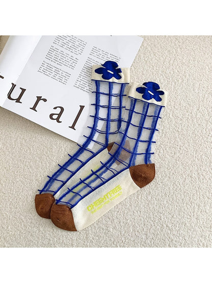 Rufia - Graphic Panel Design Crew Socks product image 6