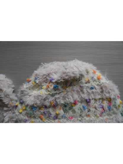 Haila - Winter Knitted Beanie with Colorful Speckled Patterns