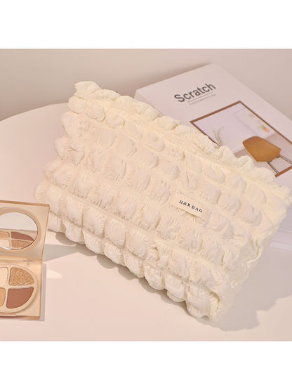 Cosbai - Textured Bubble Women's Cosmetic Bag