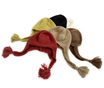Haila - Women's Knitted Beanie with Ear Protection