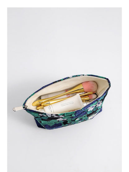 Cosbai - Garden Floral Cosmetic Bag