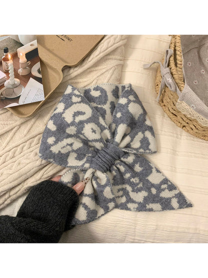 Scarvii - Cozy Bow Knot Knit Scarf