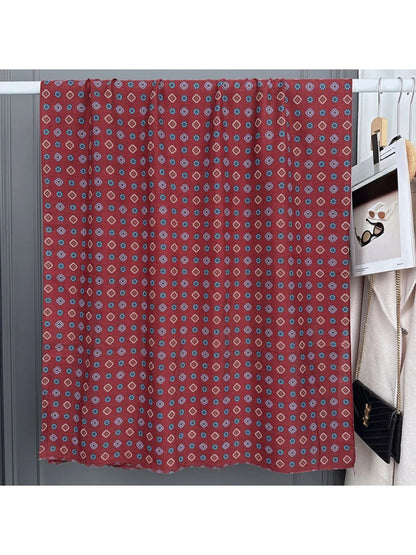 Scarvii - Vintage Geometric Pattern Scarf