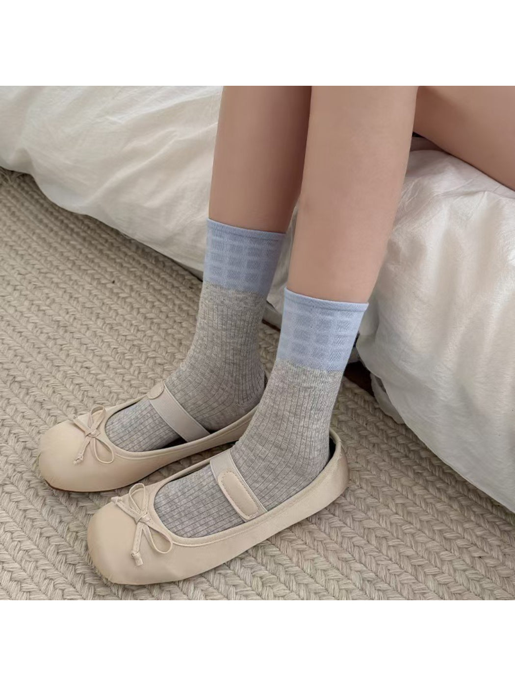 Rufia - Contrast Trim Crew Socks product image 3