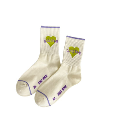 Rufia - Sporty Mid-Calf Socks - Breathable & Comfort