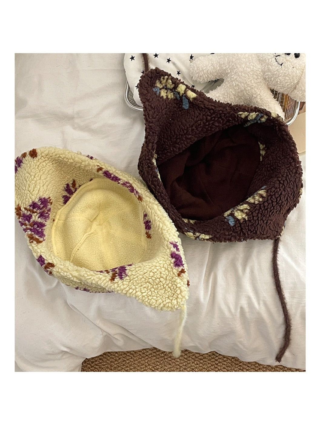 Haila - Floral Earflap Hat