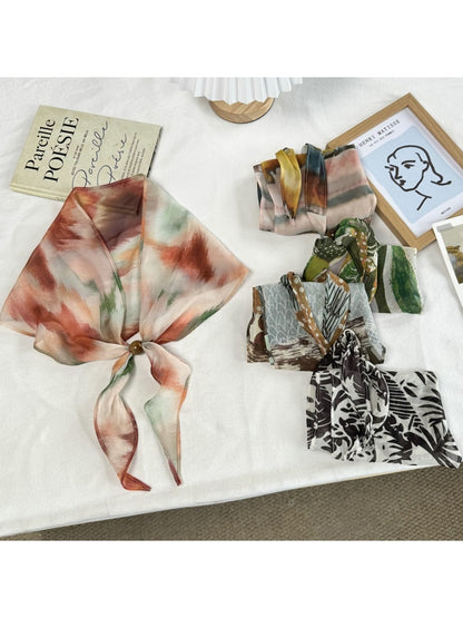 Scarvii - Patterned Everyday Fashion Triangle Scarf