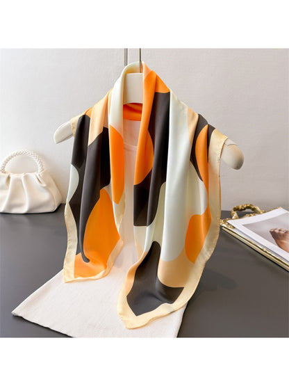 Scarvii Bold Geometric Square Scarf