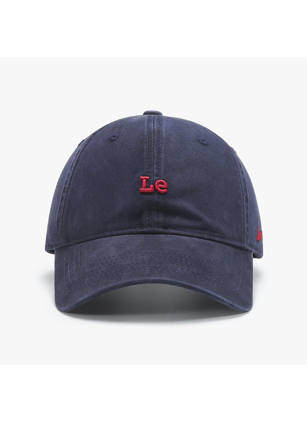Haila - Casual Letter‑Print Curved‑Brim Baseball Cap