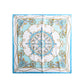 Scarvii - Colorful Nautical Wheel Pattern Square Scarf