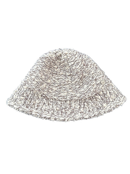 Haila - Solid Color Foldable Round Crown Bucket Hat