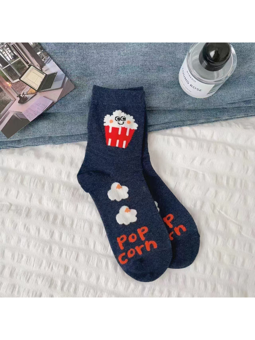Rufia - Happy Snack Icons Crew Socks