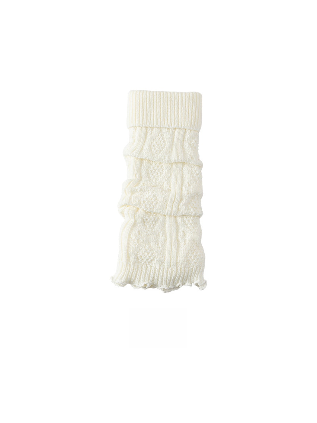 Cozyra - Vintage Geometric Knit Leg Warmers