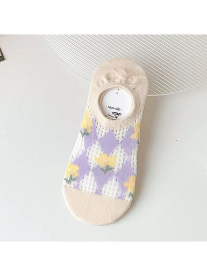Rufia - Floral Mesh Ankle Socks product image 13