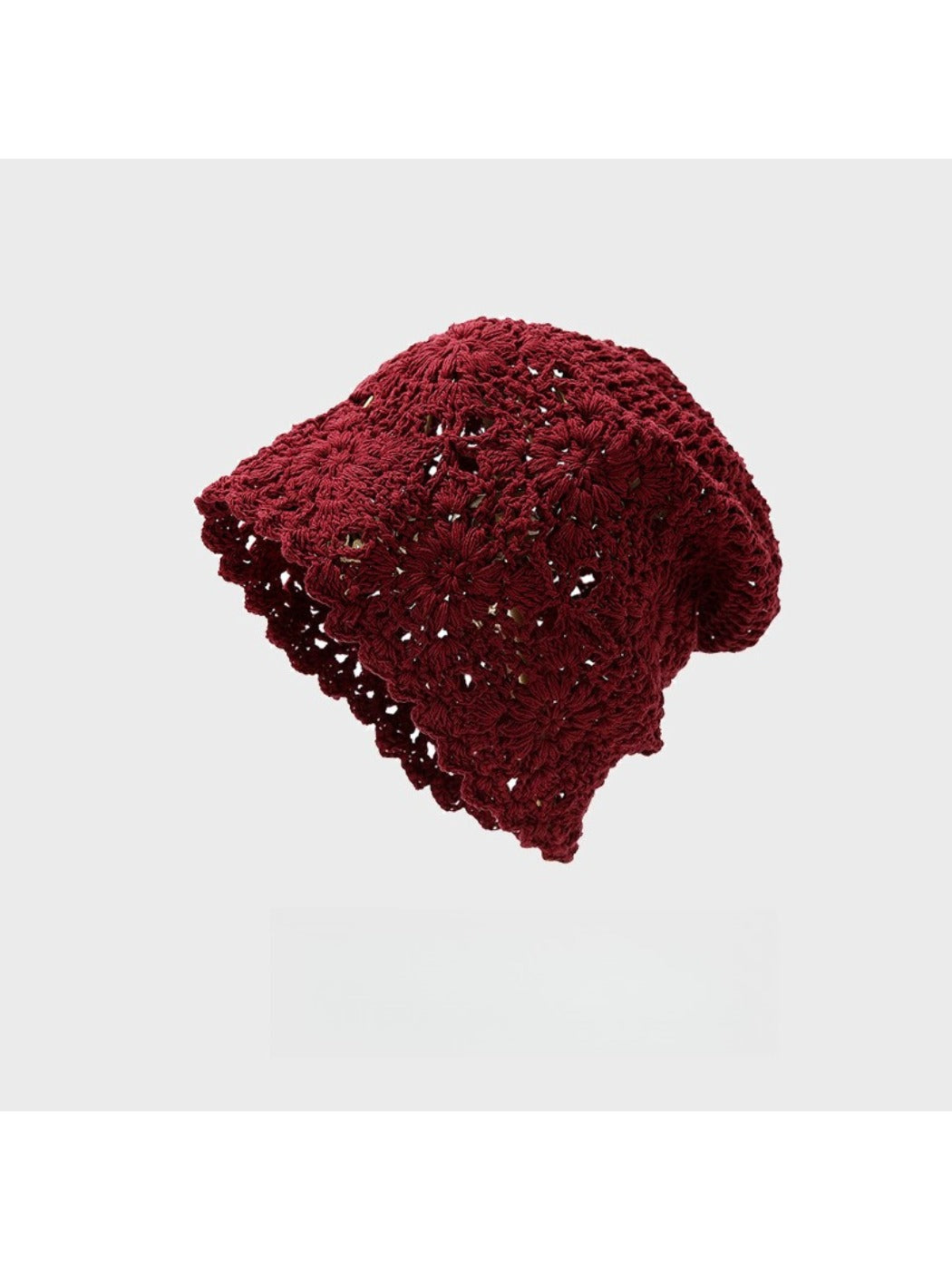 Haila - Bohemian Women's Openwork Crochet Beanie
