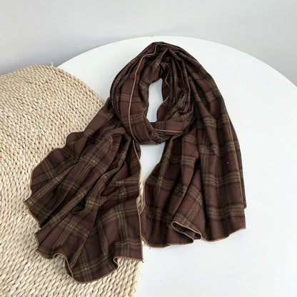 Scarvii - British Style Plaid Scarf