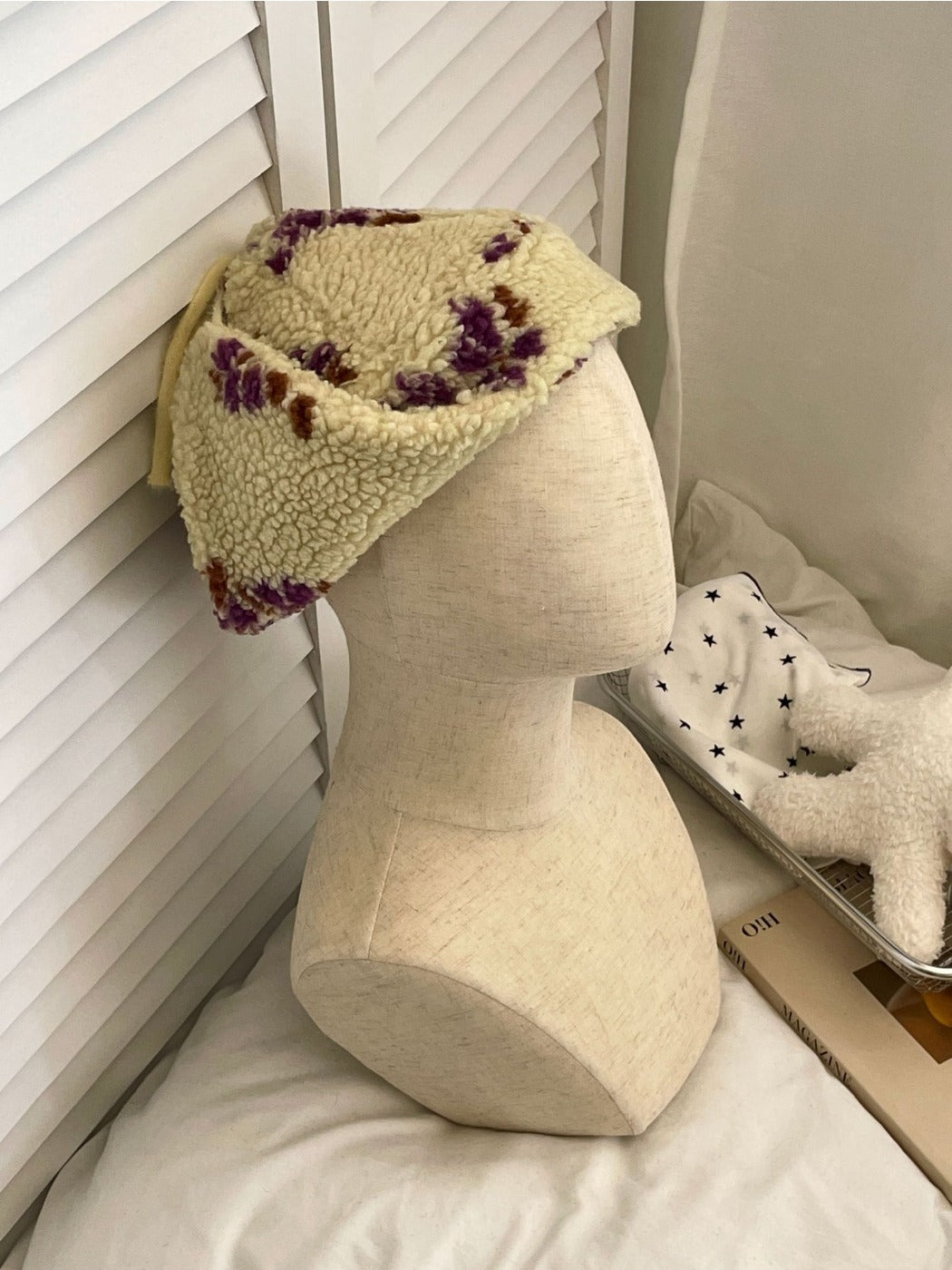 Haila - Floral Earflap Hat