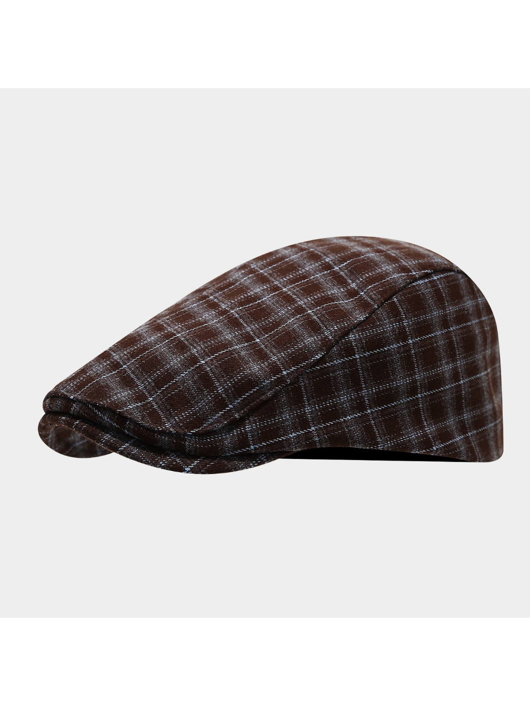 Haila - Vintage Plaid Newsboy Cap
