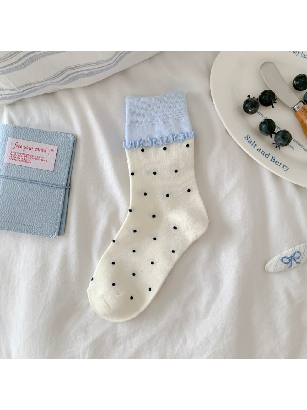 Rufia - Ruffle Cuff Cute Crew Socks product image 5