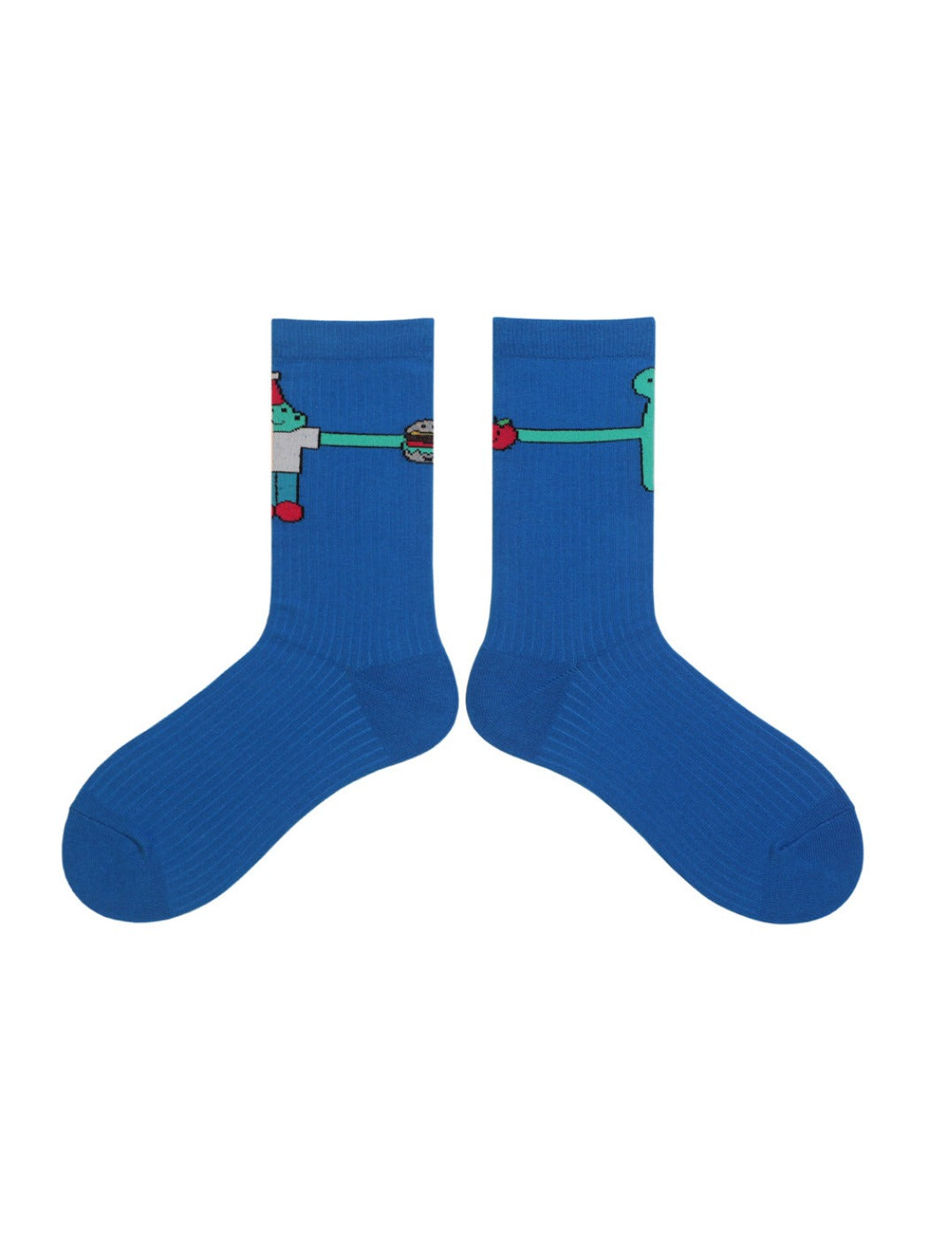 Rufia - Playful Cartoon Character Sports Ankle Socks