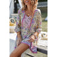 Troposa - Boho V-Neck Dress With Tassels - Chic & Sweet