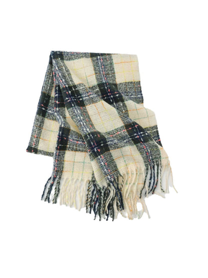Scarvii - Timeless Stylish Classic Plaid Warm Scarf