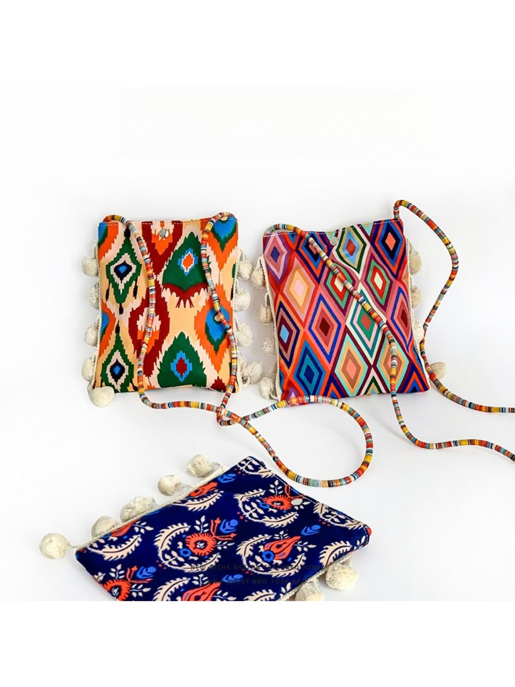Cosbai - Bohemian Small Phone Purse & Crossbody Bag