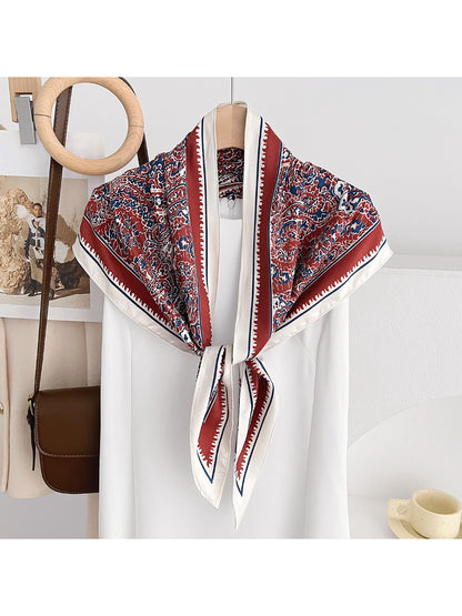 Scarvii Boho Ornamental Triangle Scarf