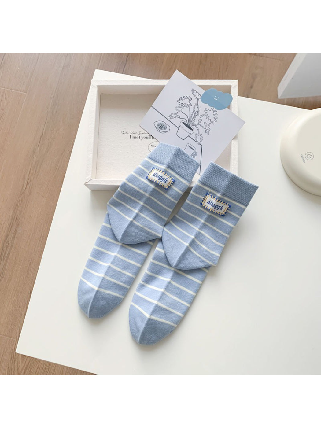 Rufia - Minimal Stripe Crew Socks product image 6