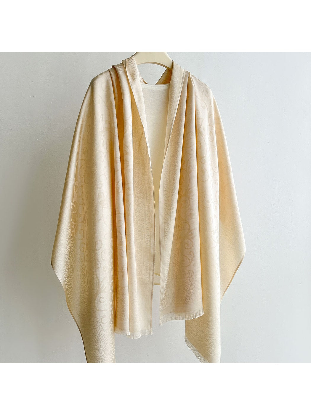 Scarvii - Summer Scrollwork Print Scarf Wrap