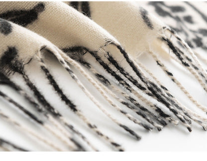 Scarvii - Floral Fringe Winter Scarf