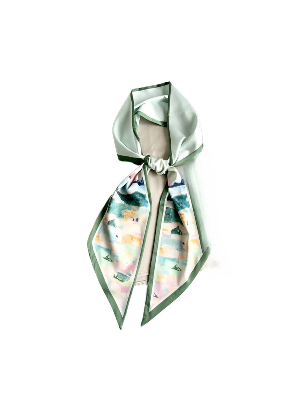 Scarvii - French Retro Elegant Floral Long Headband