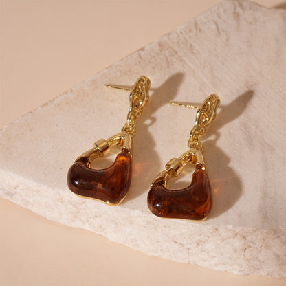 Earwish - Resin Mini Bag Design Earrings - Playful & Creative