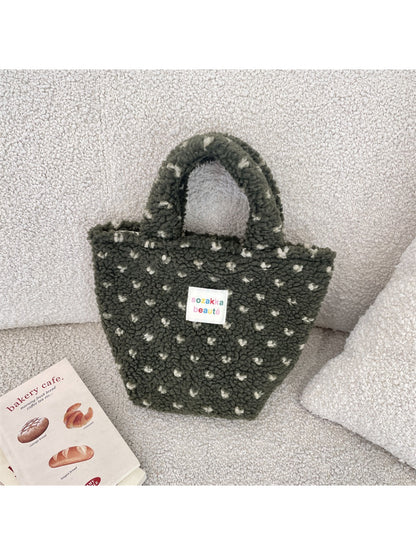 Cosbai - Mini Soft Textured Tote Bag