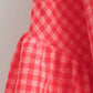 Crosa - Oversized Checkered Love Cardigan - Breezy Summer Cover-Up