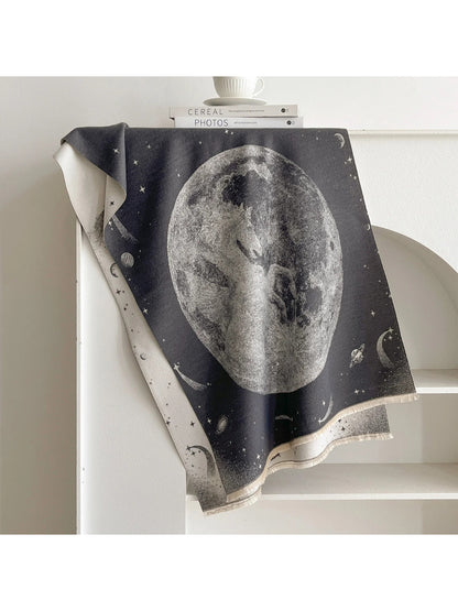 Scarvii - Fringed Celestial Scarf