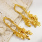 Earwish - Golden Wheat Earrings – Shiny & Chic
