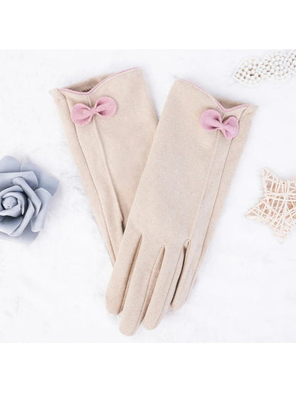 Gloving Pink Touch Screen Winter Gloves