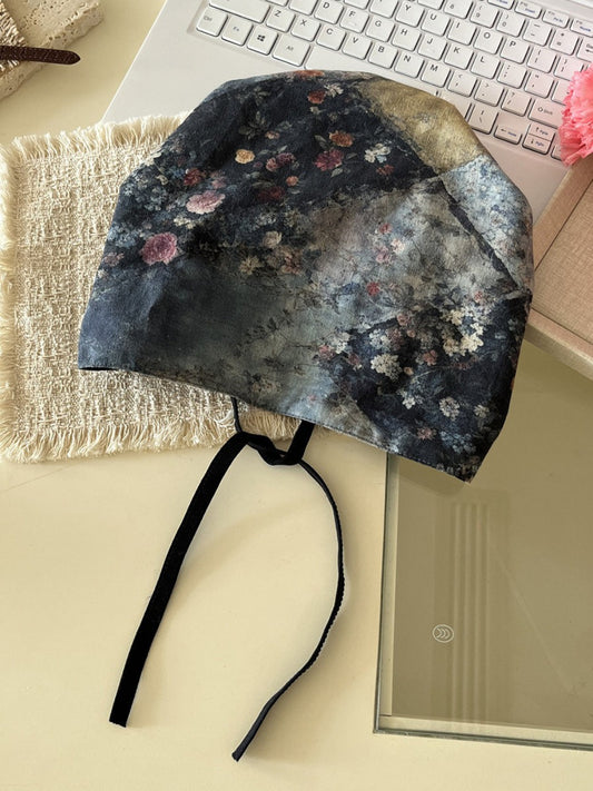 Haila Patchwork Print Bonnet Hat product image