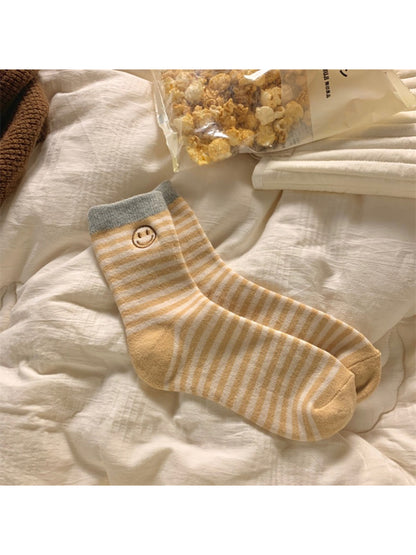 Rufia - Color Pop Smiley Socks