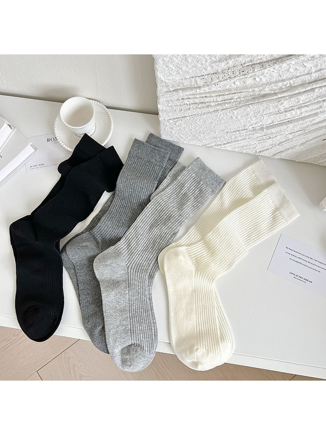 Rufia - Everyday Sheer Solid Socks