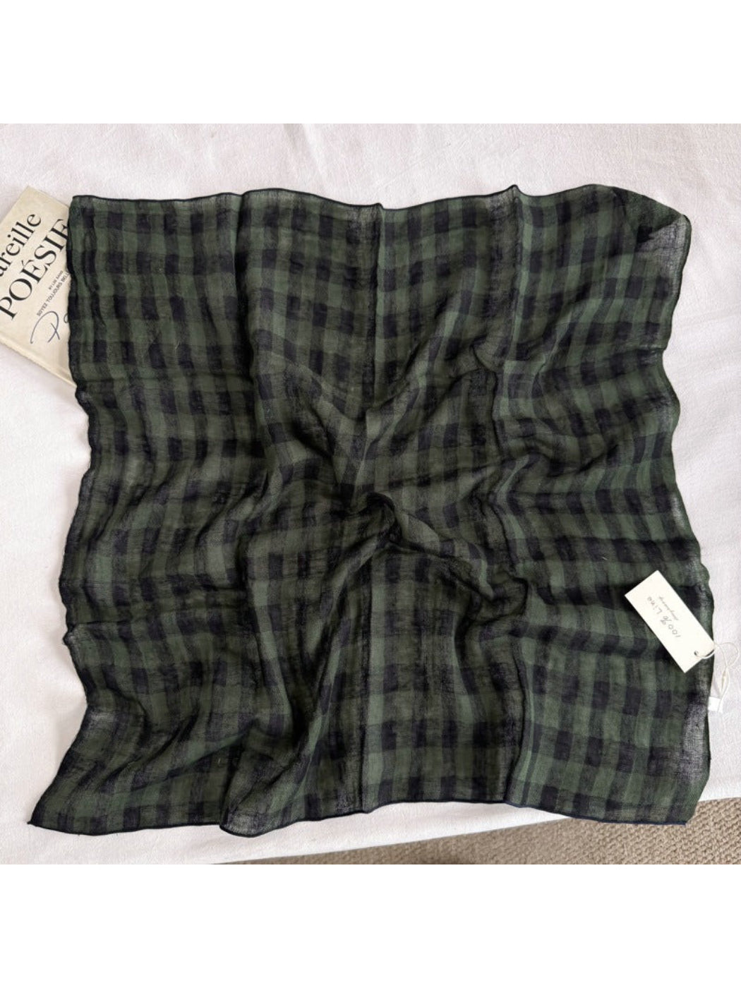 Scarvii - Classic Check Square Scarf