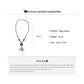 Bauai - Boho Ceramic Bead Fringe Long Necklace - Vintage & Unique