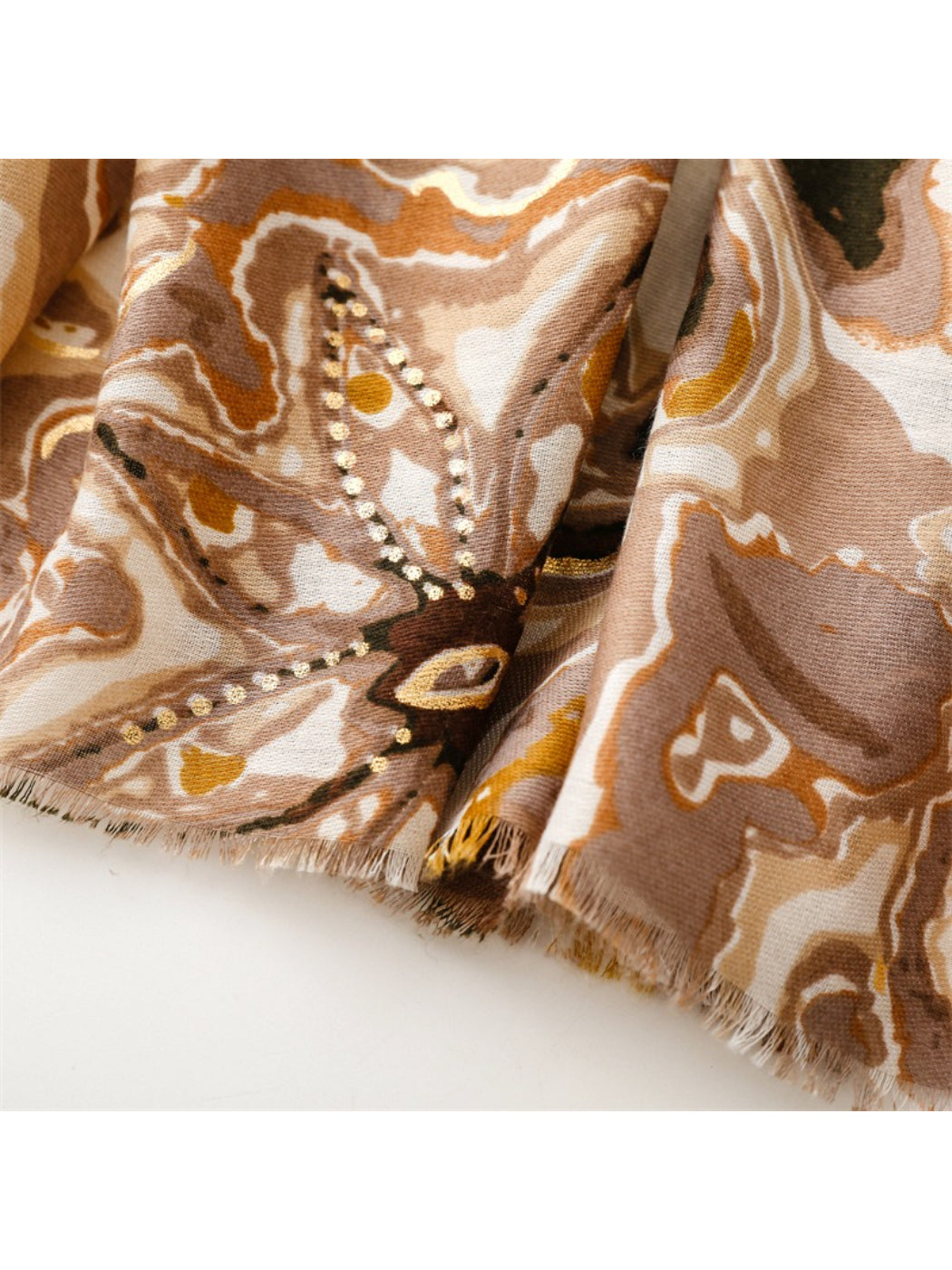 Scarvii - Abstract Marble Print Scarf