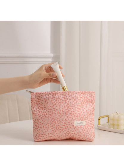 Cosbai - Print Travel Cosmetic Pouch Bag