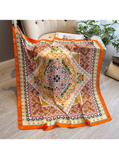 Scarvii - Art Print Patchwork Square Scarf